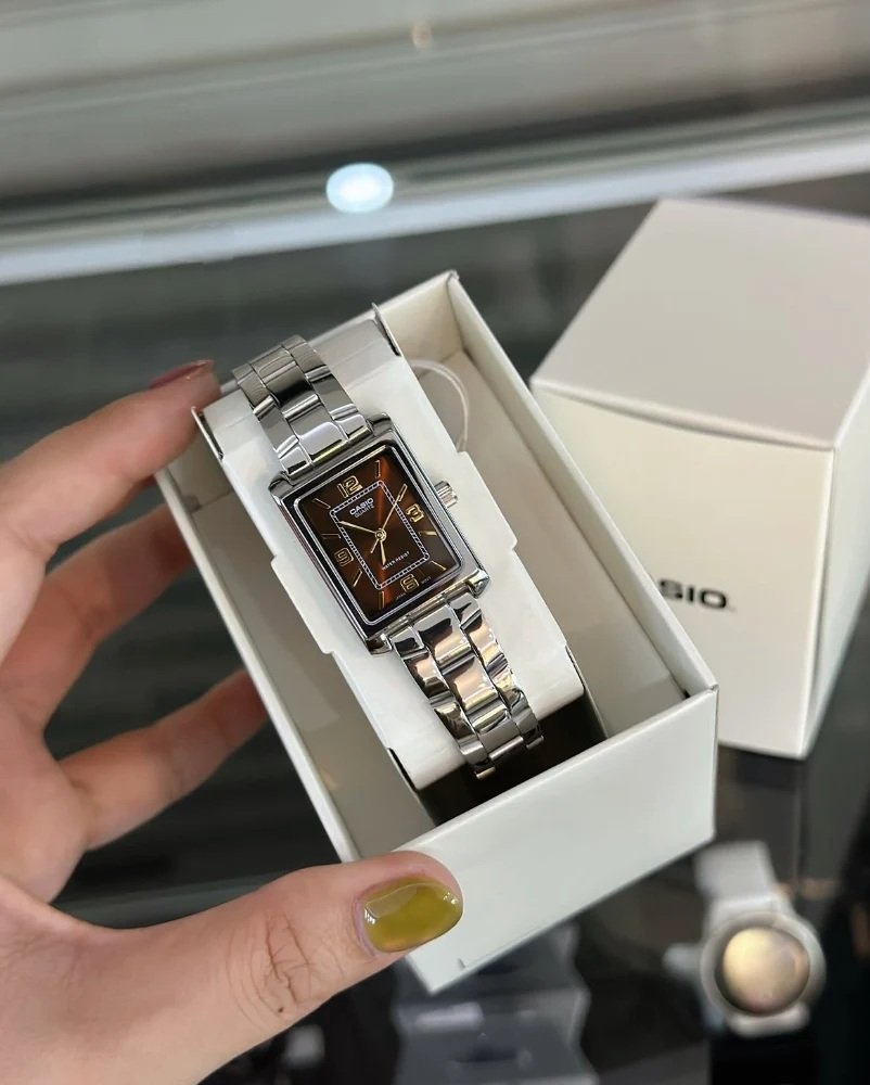 Casio Ladies Chain Watch LTP-1234DD-5ADF - Image 3