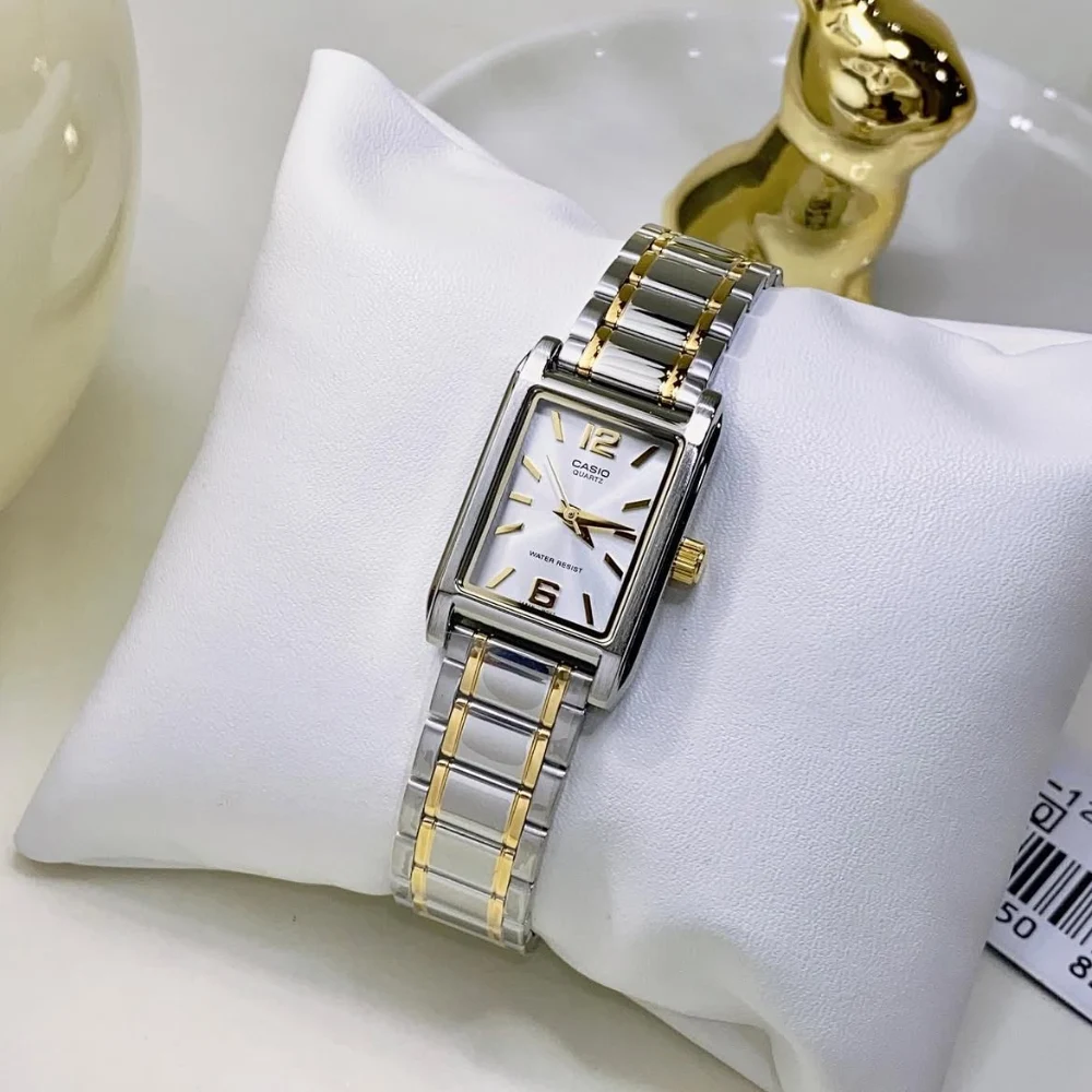 Casio Ladies Chain Watch LTP-1235SG-7ADF - Image 2