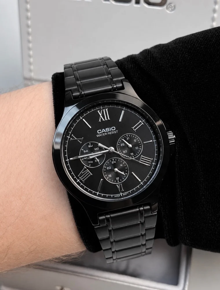 Casio Standard Multifunction Chain Watch MTP-V300B-1AUDF - Image 3