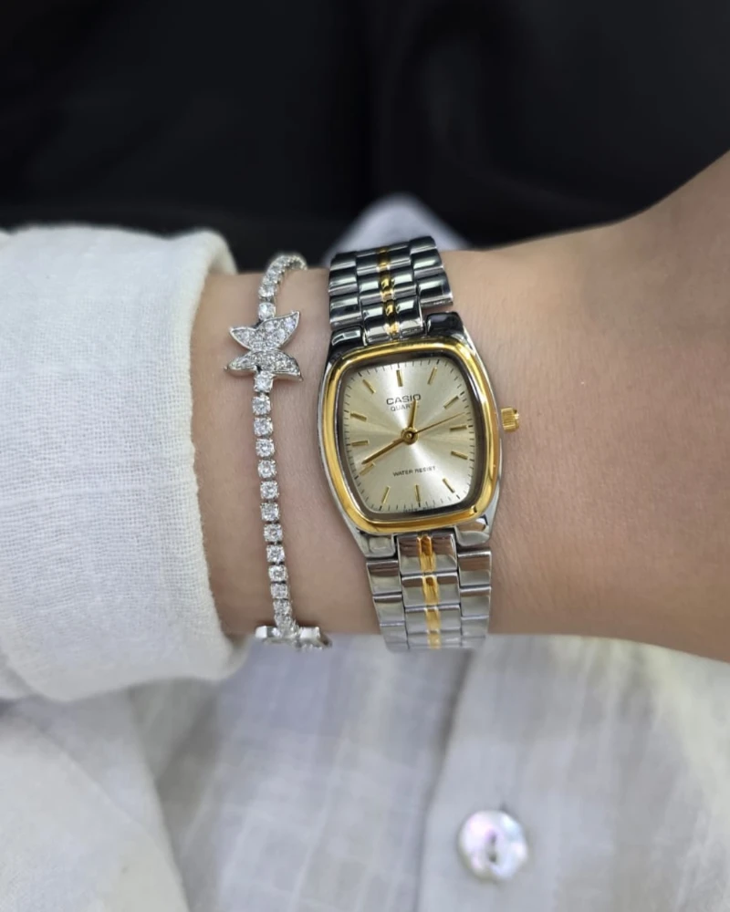 Casio Ladies Chain Watch LTP-1169G-9ARDF - Image 2