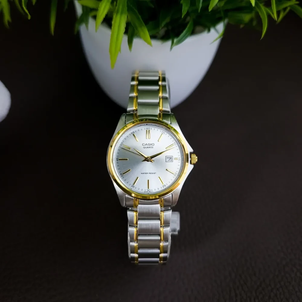 Casio Ladies Chain Watch LTP-1183G-7ADF - Image 3